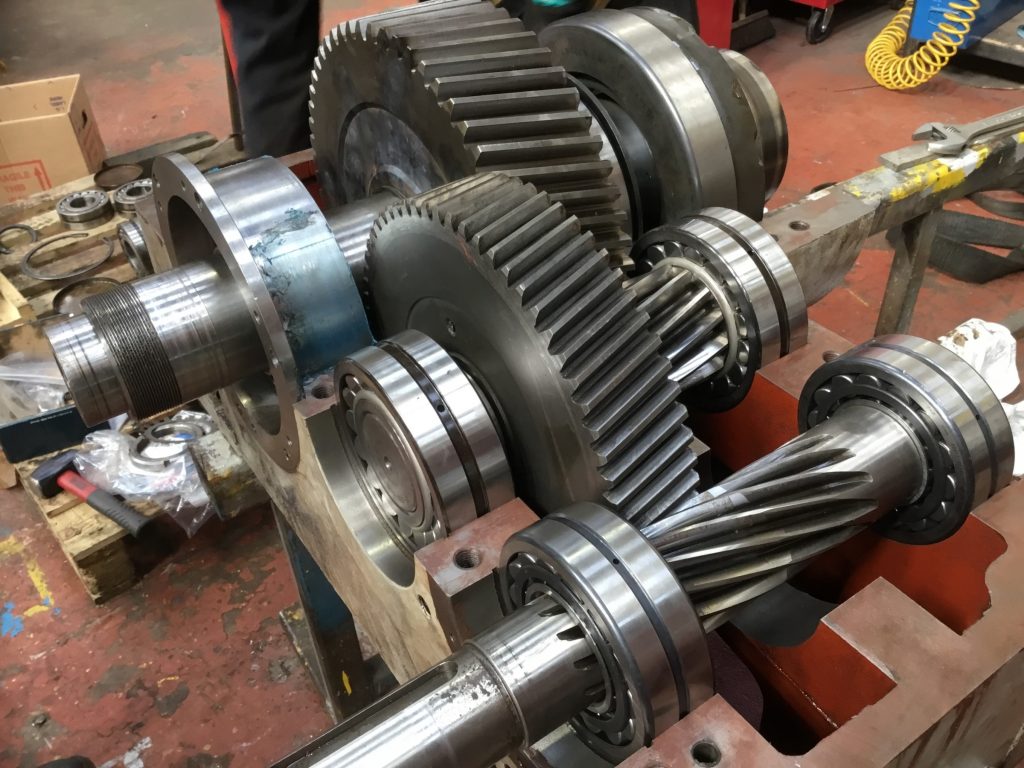 industrial gearbox rebuild